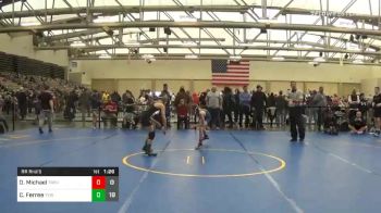 89 lbs Prelims - Oconner Michael, Triumph Maize MS vs Cj Ferree, TYW MS