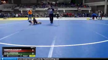 50 lbs Semis (4 Team) - Harrison Schuelke, Marshall/Lakeview/RTR vs Shad Anderson, UNC (United North Central)