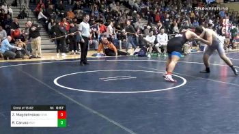 285 lbs Consolation - Zack Magdelinskas, Neshaminy vs Ryan Caruso, West Chester Henderson