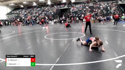 73 lbs Cons. Round 2 - Eastyn Stewart, Albia vs Trigg Bennett, Elkhorn Valley Wrestling Club