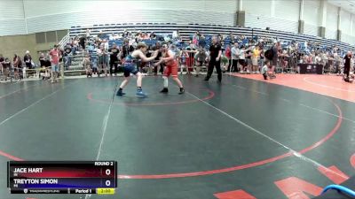 105-120 lbs Round 2 - Jace Hart, IN vs Treyton Simon, MI