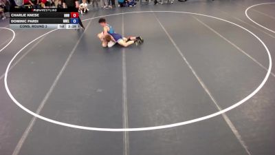 165 lbs Cons. Round 2 - Charlie Knese, No Nonsense Wrestling vs Dominic Pardi, MN Elite