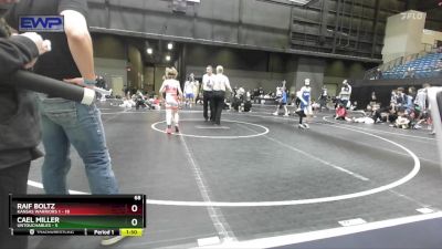 68 lbs Round 2 (10 Team) - RAIF BOLTZ, Kansas Warriors 1 vs Cael Miller, Untouchables