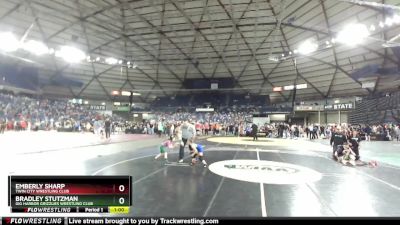 42-45 lbs Cons. Semi - Emberly Sharp, Twin City Wrestling Club vs Bradley Stutzman, Gig Harbor Grizzlies Wrestling Club