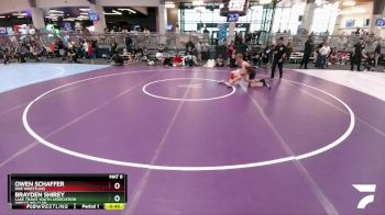 140 lbs Champ. Round 1 - Brayden Shirey, Lake Travis Youth Association Wrestling Club vs Owen Schaffer, Rise Wrestling