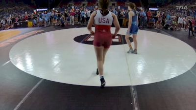 135 lbs Cons 32 #2 - Holly Zugmaier, IL vs Maci Stemmons, CA