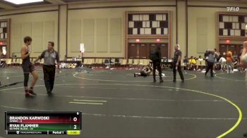 155 lbs Finals (8 Team) - Brandon Karwoski, SVRWC vs Ryan Flammer, Olympic Black