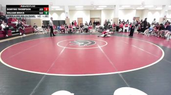 126 lbs Semis & 3rd Wb (16 Team) - DOMYNIC THOMPSON, Jackson County vs William Bruce, Glynn Academy