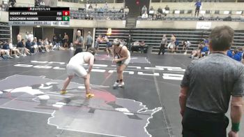 285 lbs Round 2 (4 Team) - Louchien Harms, Perham, MN vs Henry Hoffman, Pierz, MN