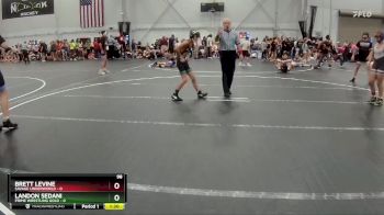 98 lbs Placement (4 Team) - Brett Levine, Savage Underworld vs Landon Sedani, Prime Wrestling Gold