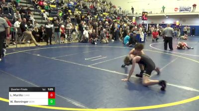 87 lbs Quarterfinal - Leonidas Murillo, Cumberland Valley vs Wesley Renninger, Berks Catholic