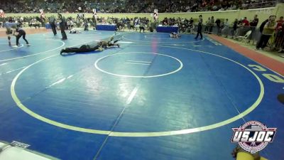 61 lbs Quarterfinal - AnTerryo Banner, HURRICANE WRESTLING ACADEMY vs Landon Liles, Maverick Elite Wrestling