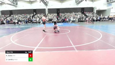 184-H lbs Round Of 32 - Kenneth Saito, GPS Wrestling Club vs Joel Landry, Honesdale