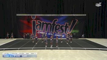 Rage All Stars - Fury [2025 L1 Youth - Flex - D2 Day 1] 2025 JAMfest San Antonio Classic