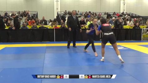 Maritza Isabel Meza vs Brittany Grace Harder 2024 World IBJJF Jiu-Jitsu No-Gi Championship