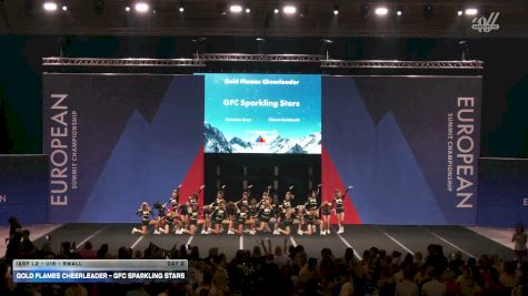 Gold Flames Cheerleader - GFC Sparkling Stars [2026 IASF L2 - U16 - Small Day 2] 2026 The European Summit