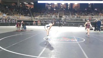 145 lbs 1st Place Match - Taylor Pelchat, St Augustine vs Ailee Briggs, Lemon Bay