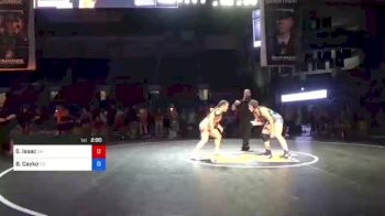 180 lbs 3rd Place - Savannah Isaac, Ohio vs Blythe Cayko, Colorado