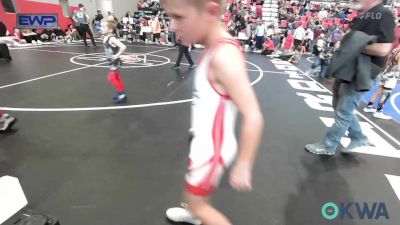 46-49 lbs Rr Rnd 3 - Cora Thomas, Prairie Grove Youth Wrestling vs Maisyn Malone, Bartlesville Wrestling Club