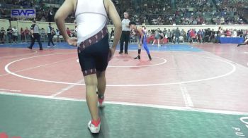 110 lbs Round Of 64 - Carlos Gallegos, Taft Middle School vs Zeek Watson, Plainview JH