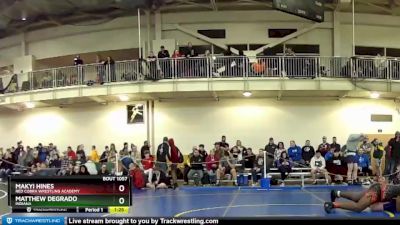 195 lbs Semifinal - Makyi Hines, Red Cobra Wrestling Academy vs Matthew DeGrado, Indiana