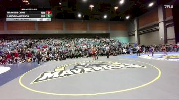 138 lbs Cons. Round 1 - Landon Amerson, Caldwell vs Brayden Cruz, Fernley