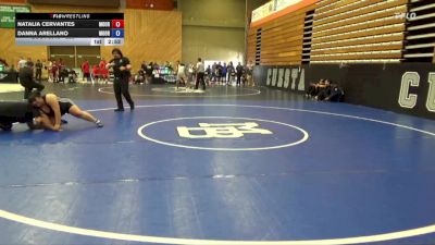 235 lbs Round 3 - Danna Arellano, Moorpark College vs Natalia Cervantes, Moorpark College