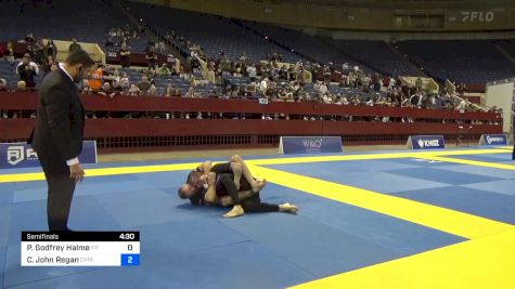 Paul Godfrey Halme vs Christopher John Regan 2024 Pan IBJJF Jiu-Jitsu No-Gi Championship