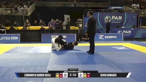 Keven Carrasco vs Leonardo De Barros Vilela 2026 Pan Jiu Jitsu IBJJF Championship