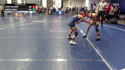 103 lbs Consy 4 - Avery Cravner, Redbank WC vs Gentry Smith, Beth Center