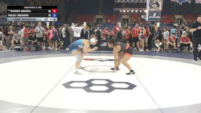 130 lbs Cons. Quarters - Rianna Bernal, California vs Haley Smarsh, Pennsylvania