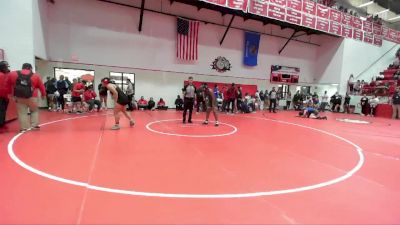 HS 170 lbs Champ. Round 2 - Amya Warhop, EDMOND SANTA FE vs Chloe Daniels, DEL CITY