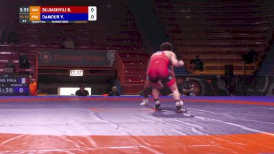 57 kg Quarterfinal - Beka Bujiashvili, GEO vs Valentin Damour, FRA
