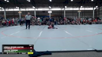 59 lbs Round 2 (4 Team) - Joshua (Ryker) Sawyer, Team Renegade vs Colton Timmons, Fighting Squirrels