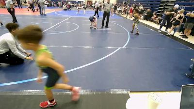 70 lbs Quarterfinal - Kasen Corriell, Apache Youth Wrestling vs Bryce Nicholson, Springdale Youth Wrestling Club