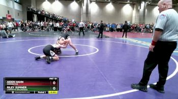 106 lbs Cons. Round 5 - Aiden Hahn, Farmington vs Riley Sumner, Lafayette (Wildwood)