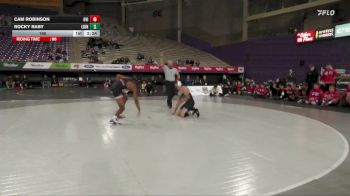165 lbs Placement Matches (16 Team) - Cam Robinson, Grand View (Iowa) vs Rocky Raby, Life University