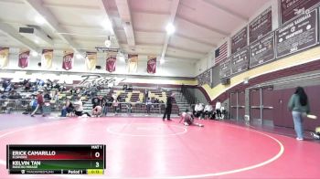 132 lbs Cons. Semi - Kelvin Tan, Rancho Mirage vs Erick Camarillo, Elsinore