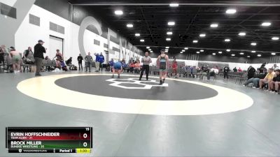 209 lbs Placement Matches (8 Team) - Evrin Hoffschneider, Team Alien vs Brock Miller, Dundee Wrestling