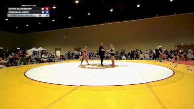 150-154 lbs Quarters - Haleigh Bodin, TX vs Payton Sinclair, OK