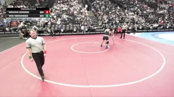 5A 190 lbs Cons. Round 2 - Noe Hernandez, West vs Brooks Bowers, Bountiful