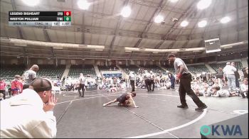 65 lbs 3rd Place - Legend Bigheart, Sperry Wrestling Club vs Weston Pulliam, TTWC Red