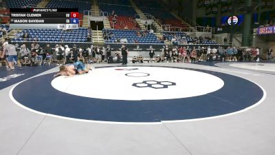 190 lbs Champ. Rd Of 64 - Tristan Clemen, Colorado vs Mason Savidan, California