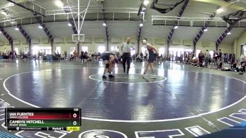 125 lbs Cons. Round 2 - Ian Fuentes, Hiram College vs Camryn Mitchell, Mount Union