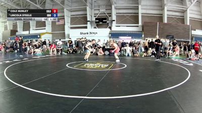 144 lbs Champ. Round 3 - Cole Nunley, Colorado vs Lincoln Steele, Idaho