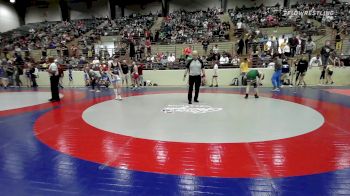 130 lbs Round Of 16 - Cruz Hezel, Georgia vs Jayden Hawkins, Harrison Top Dog Wrestling Club