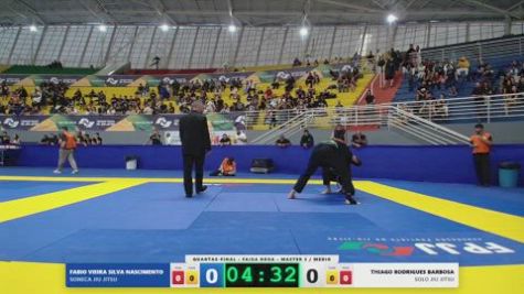 THIAGO RODRIGUES BARBOSA vs FABIO VIEIRA SILVA NASCIMENTO 2026 FPJJ Circuito Paulista GI Etapa 3