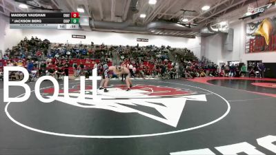 215 lbs Cons. Round 4 - Maddox Vaughan, Chatfield vs Jackson Berg, Chaparral