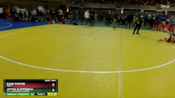 50 lbs Quarterfinal - Kane Poster, Pierz vs Upton Klepperich, Z-M (Zumbrota/Mazeppa)