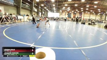 130 lbs Rd# 6- 9:00am Saturday Final Pool - Jovani Solis, Cali Red vs JOAQUIN CHACON, West Coast Riders